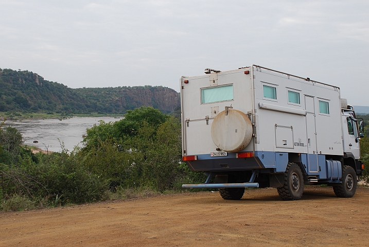 Obelix am Olifants Fluss