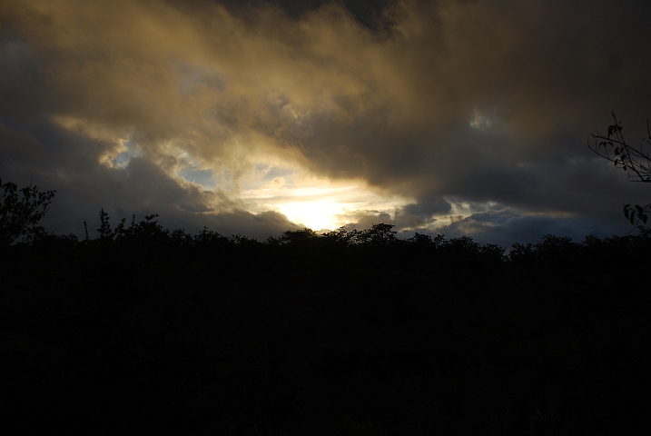 Viele Wolken statt Nebel