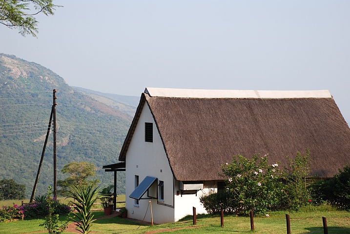Wohnhaus auf der Mabuda Farm bei Siteki in den Lebombobergen