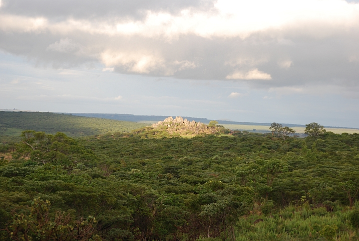 In der Serra do Chilengue südlich von Huambo