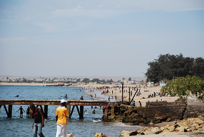 Strand von Namibe