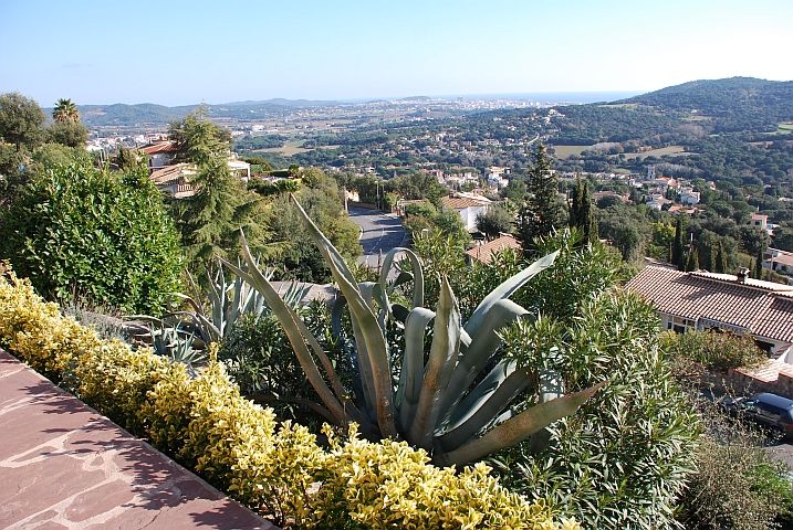 Herrliche Aussicht von Mariann’s “Wintergarten“ in Palamos (Spanien)