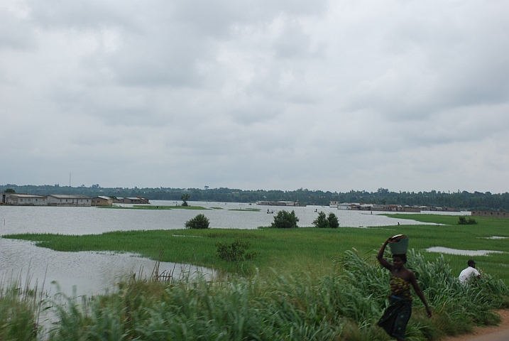 Am Lac Ahemé bei Comé