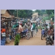 Strassenszene in Huègbo