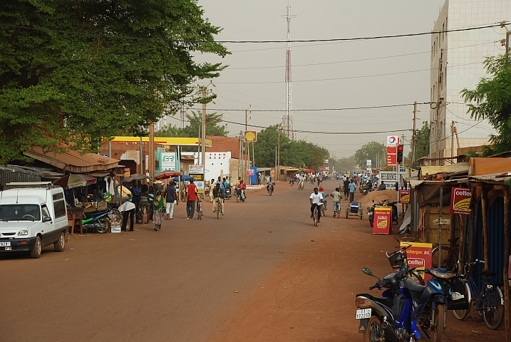 Hauptstrasse in Ouahigouya