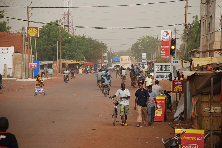 Hauptstrasse in Ouahigouya