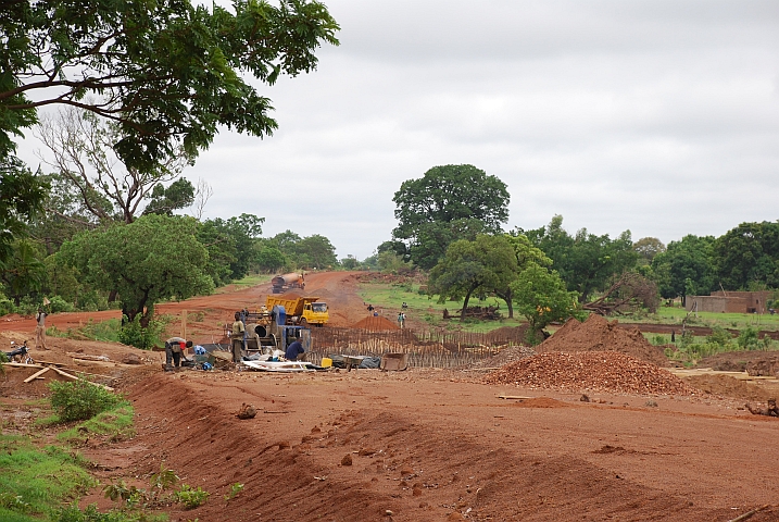 Unser ungewönlicher letzter Übernachtungsplatz in Burkina Faso