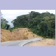 Die neue Teerstrasse von der Grenze Kamerun/Gabun bis zum Äquator wurde grosszügig trassiert