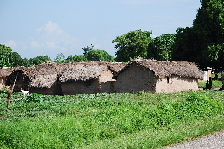 Dorf bei Nyamease vor Atebubu