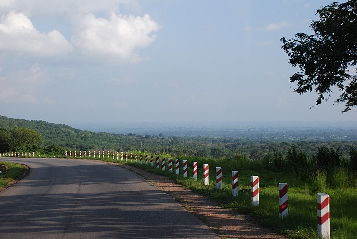 Ausblick kurz nach Ejura