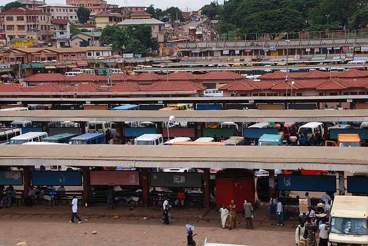 Kejetia Lorry Station in Kumasi