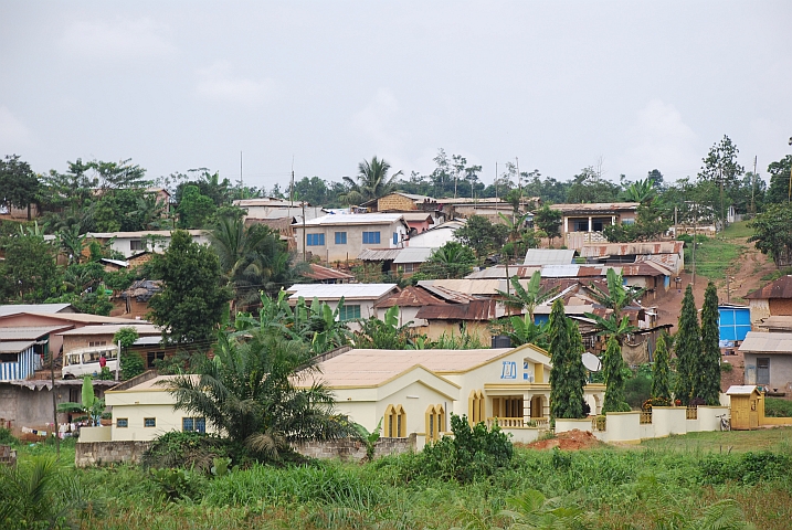 Siedlung kurz vor Tarkwa