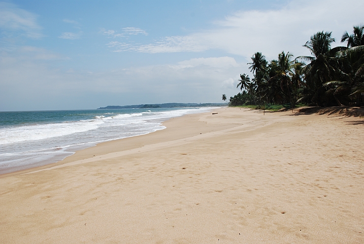 Sandstrand zwischen Dixcove und Akwidaa