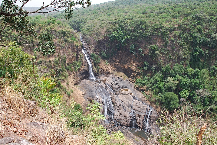 Chutes de la Sala von der Aussichtsplattform aus