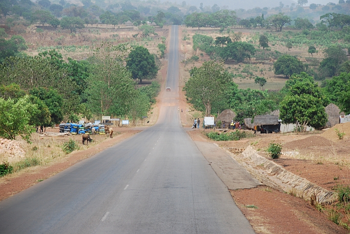 Strasse zwischen Mamou und Dabola