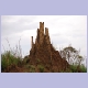Termitenhügel zwischen Okoyo und Boundji