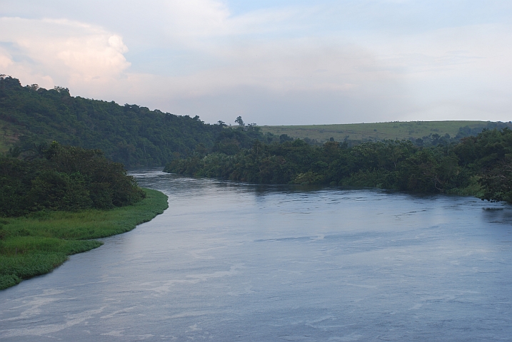 Der Nkéni-Fluss bei Gamboma