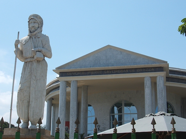 Mausoleum und Denkmal des Entdeckers Savorgnan de Brazza