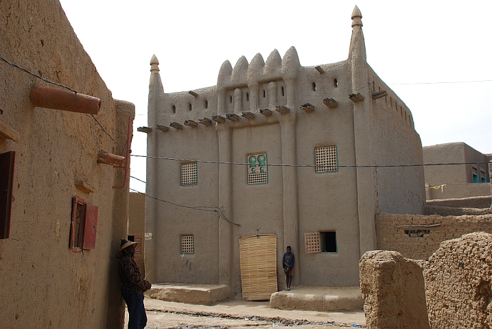 Haus im marokkanischen Stil in Djenné