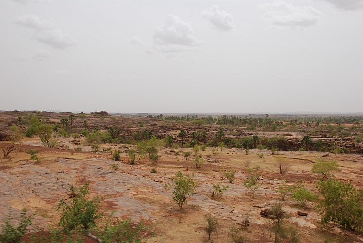 Felsige Landschaft im Dogonland