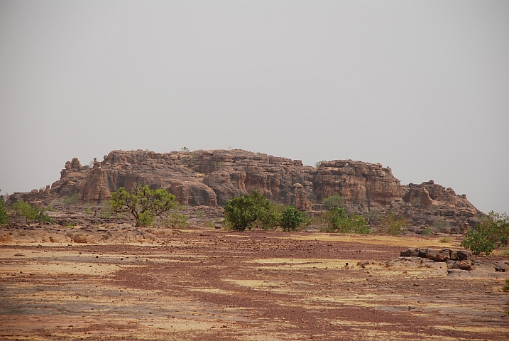 Felsige Landschaft im Dogonland