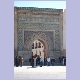 Eingang zum Mausoleum Moulay Ismail in Meknès