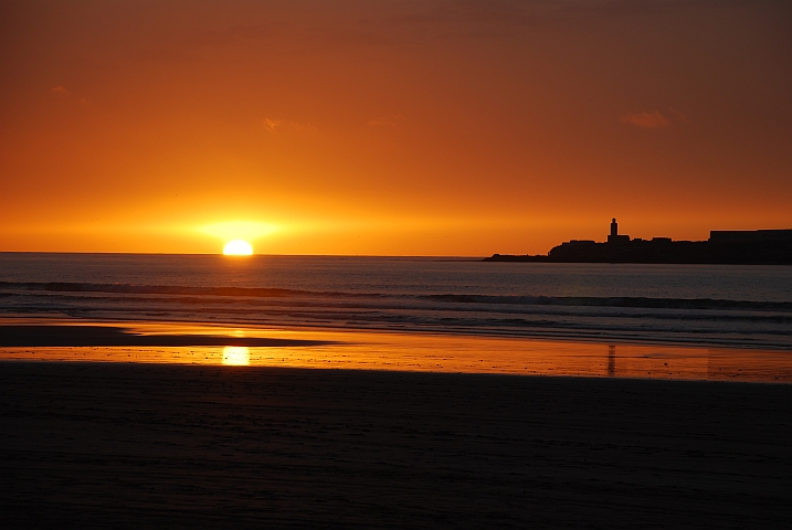 Sonnenuntergang in Essaouira