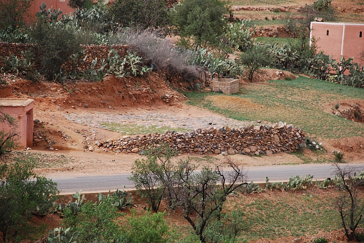 Dreschplatz im Antiatlas