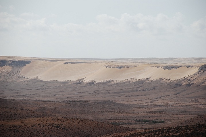 Interessante Fels/Sandformation vor Tan-Tan