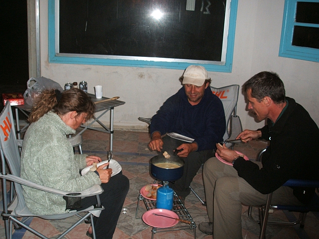 Fondue-Stube in Tan-Tan Plage