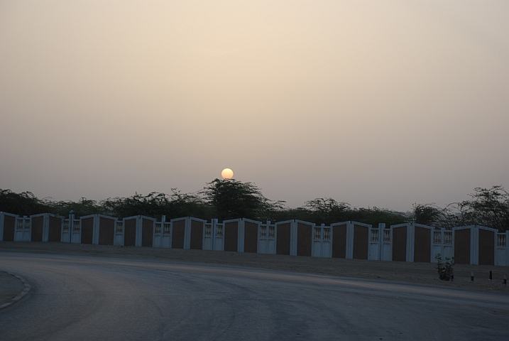 Sonnenaufgang in Nouâkchott