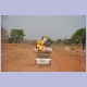 Guineisches Taxi völlig überladen unterwegs zur Grenze