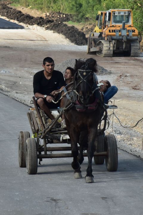 Vielleicht gibt’s in Sofia auch Touristenkutschen, dies ist sicher keine