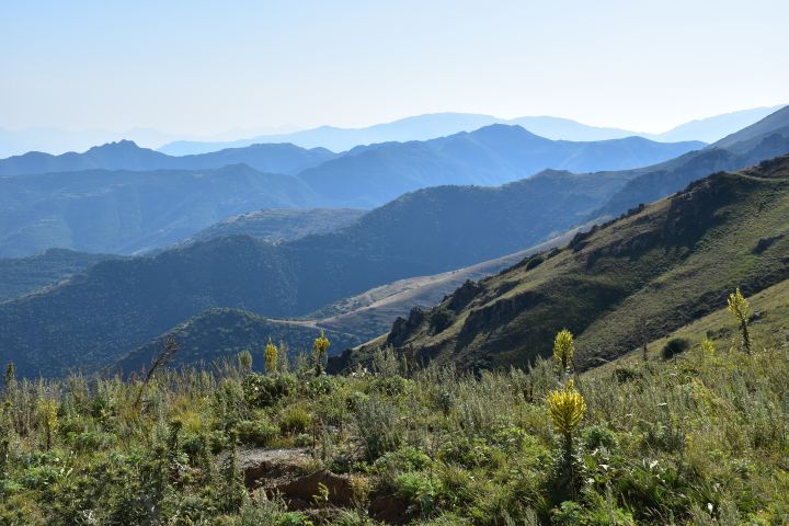 In den Bergen südlich von Kapan