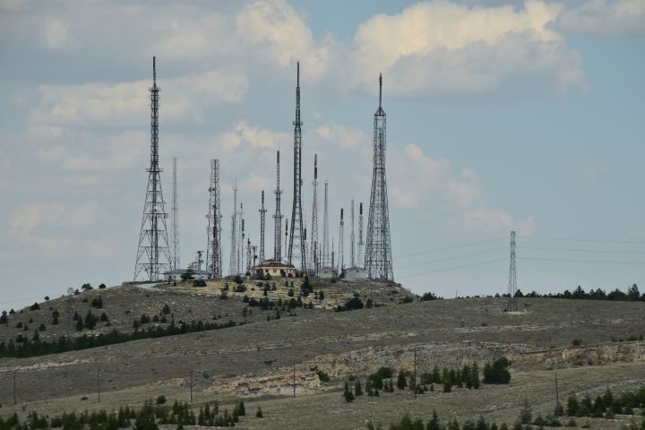 Der Antennenberg von Konya