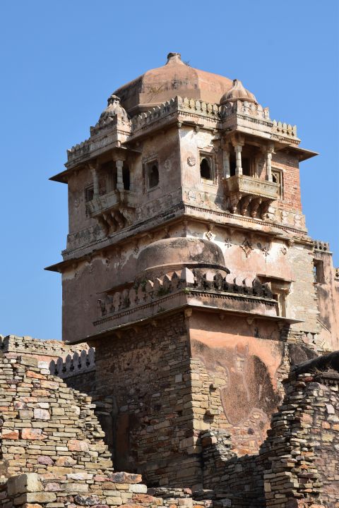 Teil des Rana Kumbha Palastes