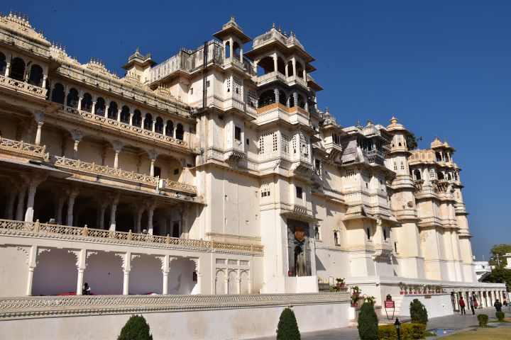 Der Stadtpalast von Udaipur