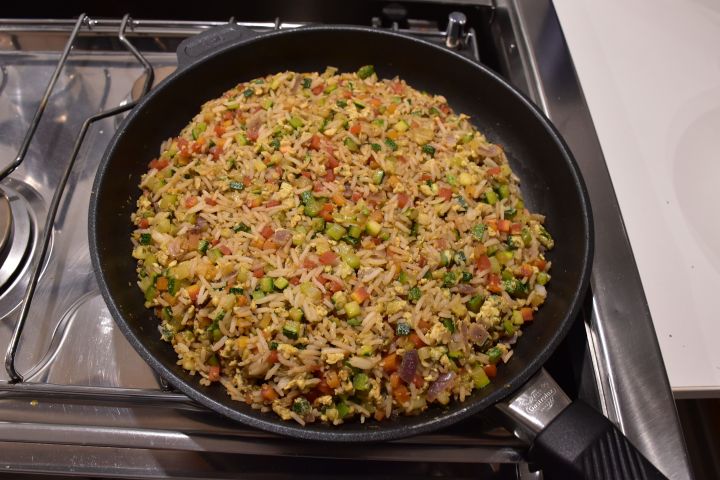 Vegetarisches Fried Rice