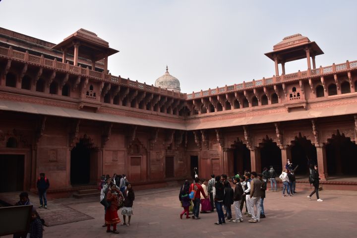 Innenhof im Jahangir Palast