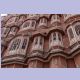 Fassade des Hawa Mahal in Jaipur