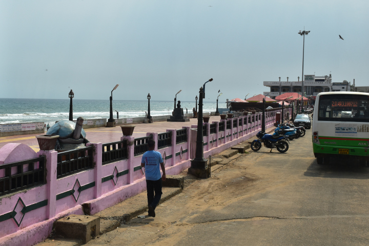 Die Strandpromenade