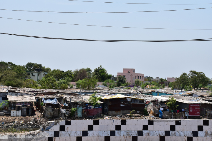 Slums mitten in der Stadt