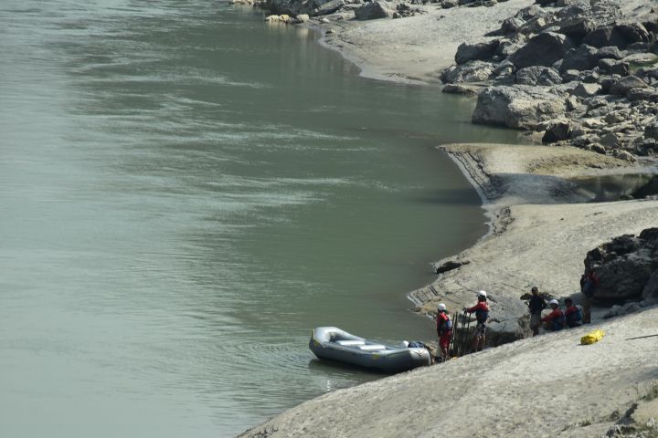 Der Trisuli ist bekannt für Rafting