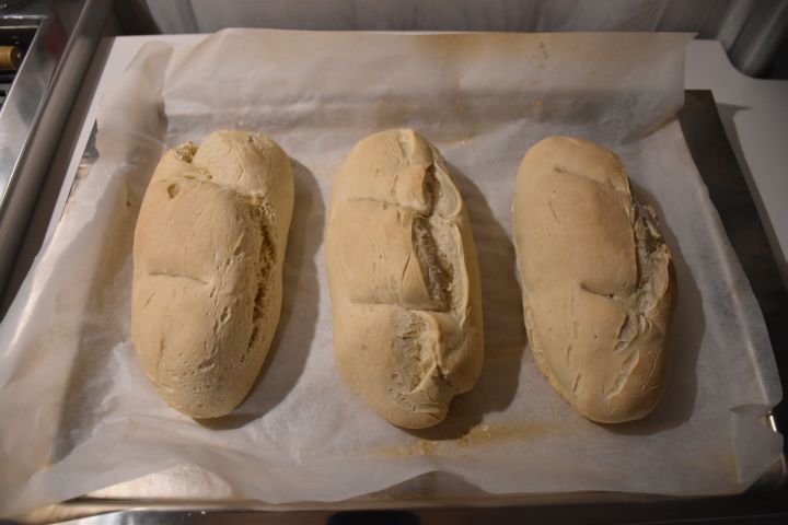 Etwas bleiche Brötchen fürs Fondue