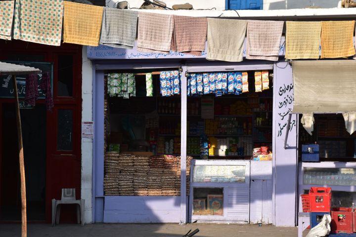 Verkaufsladen in Chilas, Gilgit-Baltistan