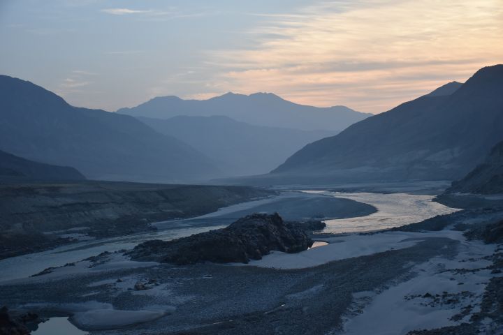 Morgenstimmung im Indus Tal