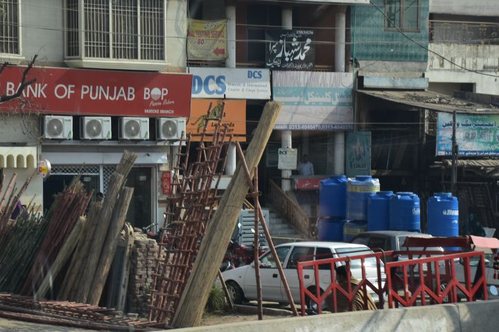 Läden in Muridke bei Lahore