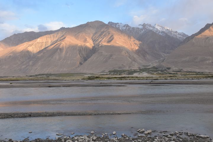 Letzte Sonnenstrahlen auf dem Hindukush