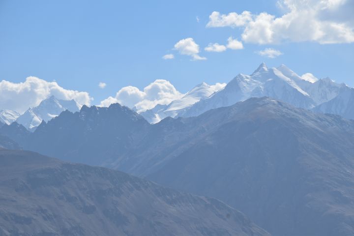 Noch ein Blick zurück auf den Hindukush