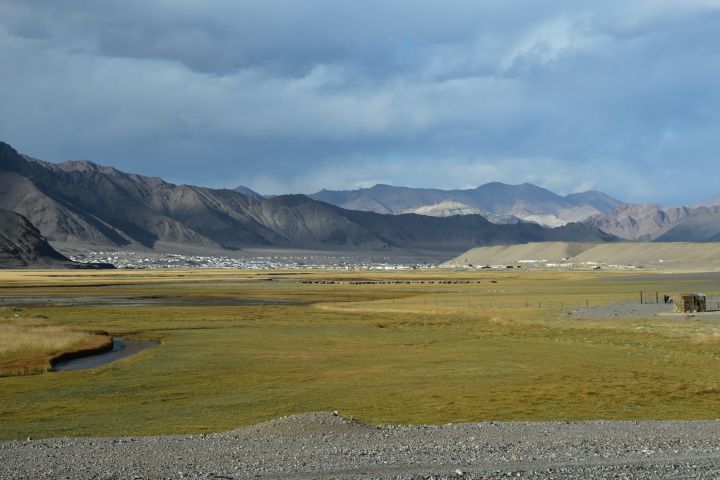 Murghab, der einzige richtige Ort im Pamir